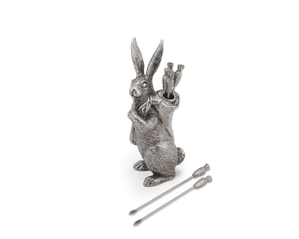 Rabbit With Carrot Pick Set