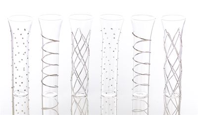 Razzle Champagne Flutes